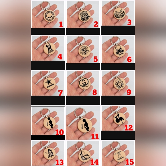 Designer keychain - Picture 3 of 4